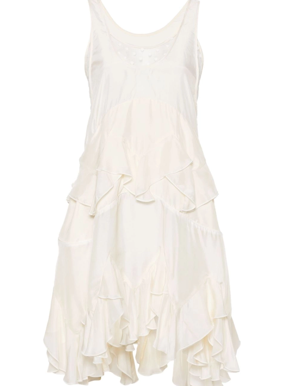 Cheap ruffled Women McCartney Stella midi dress 0728